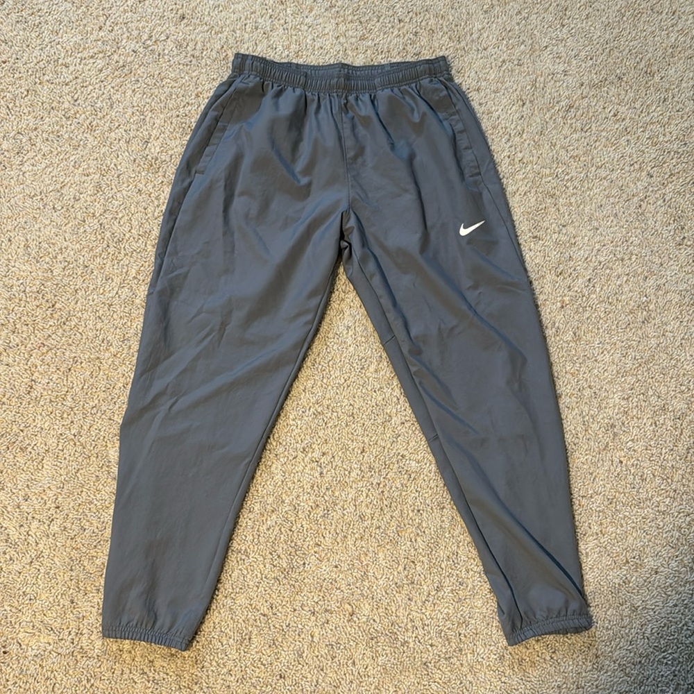Grey Nike joggers
